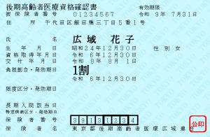 資格確認書