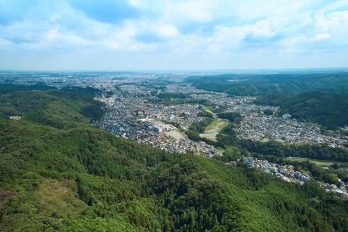 美しい山や渓谷を有しながら市街地がある青梅市