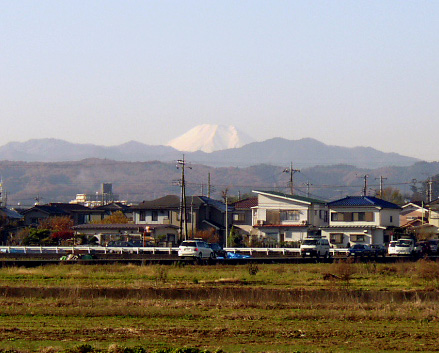 関東富士見百景に選ばれた富士山