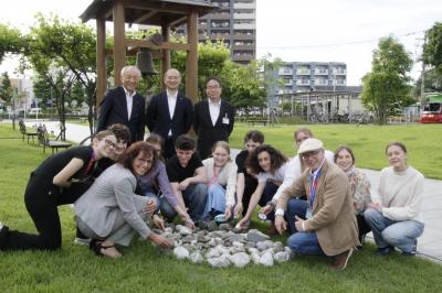 5月19日表敬訪問（ボッパルト市青少年友好親善使節団）の写真