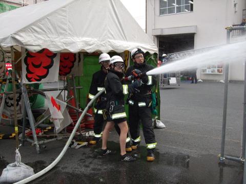 10月20日青梅消防署（放水）
