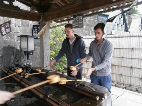 平成25年10月4日 成田山新勝寺見学、青梅市到着・出迎え式の画像