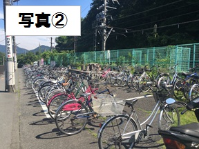 日向和田駅周辺の自転車等駐車場案内図の画像3