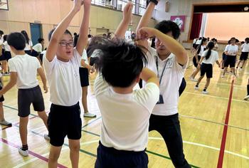 9月19日（木曜日）5,6年「運動会練習」の画像