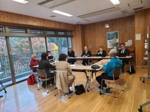 御岳交流センター懇談会写真