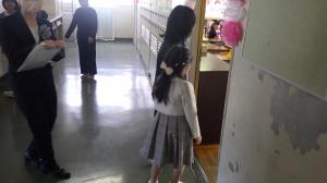 教室までの誘導