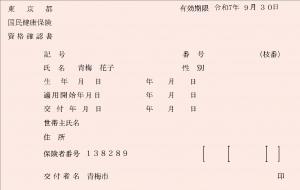 資格確認書