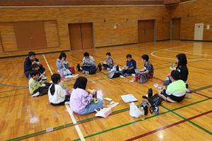 お弁当でたてわり交流