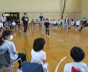 あおぞらバスケットの様子