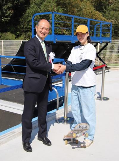 4月27日青梅エクストリームスポーツパーク　オープンセレモニーの写真