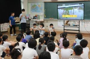 ビオトープの手入れもしています