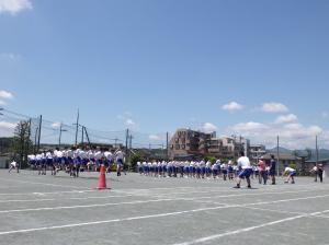 大縄跳び