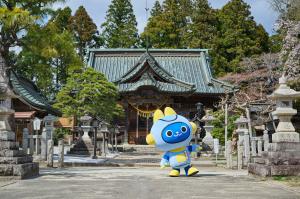 福島県ロボットテストフィールド公式キャラクターのロテフィー