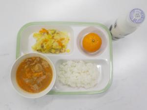 給食の写真
