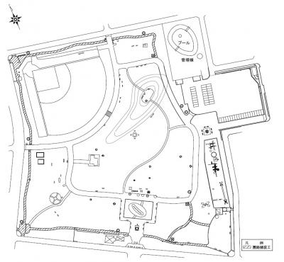 わかぐさ公園案内図