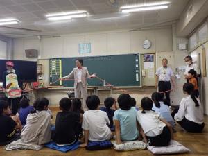 食育　小腸の長さ