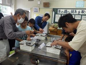 繭から絹糸をとろう