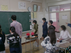 遊んでいる様子