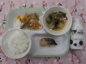 給食の写真