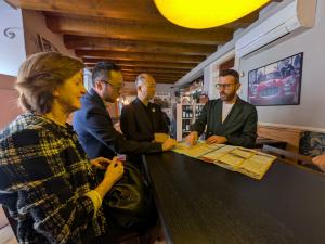 ブレシア市内のカフェの写真