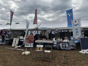 青梅市ブースのようす