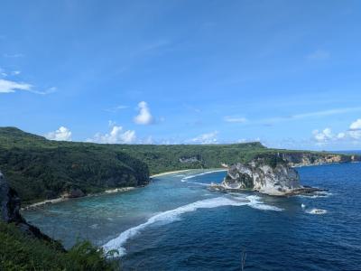 展望台から見るバードアイランドの写真