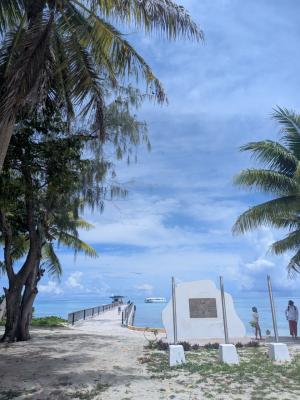 マニャガハ島の桟橋の写真