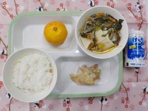 給食の写真