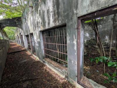 刑務所跡の写真