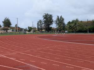 陸上競技場の写真