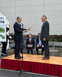 マイスター賞受賞時の西村氏の画像