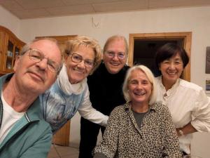 ホストファミリーとの写真1枚目