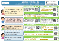 保護者向け相談窓口