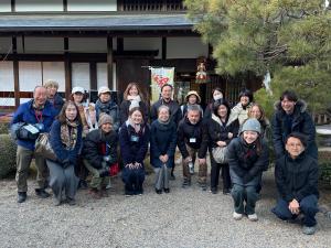 吉川英二記念館での集合写真