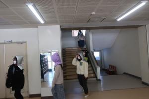 火災を意識した避難経路