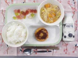 給食の写真