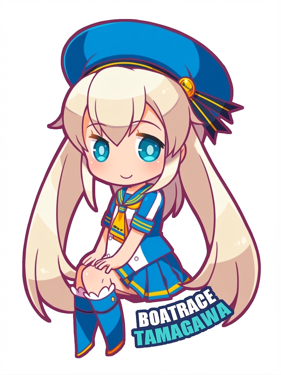 ボートレース多摩川公式キャラクター 静波まつり