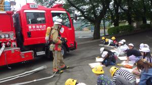 働く消防写生会３