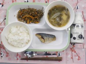 給食の写真