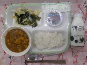 給食の写真