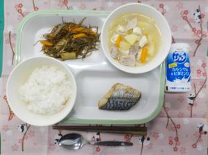 給食の写真