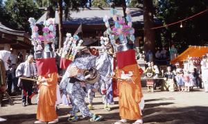 野上春日神社獅子舞