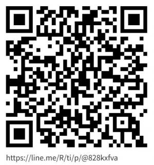 獣害報告LINEアプリの二次元コード