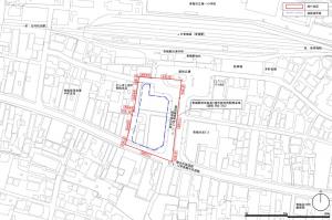 再開発位置図